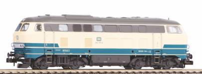 PIKO 40522 - N - Diesellok BR 216 in blaubeige, DB, Ep. IV